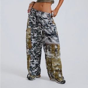 BNWT Jaded London Parachute Pants